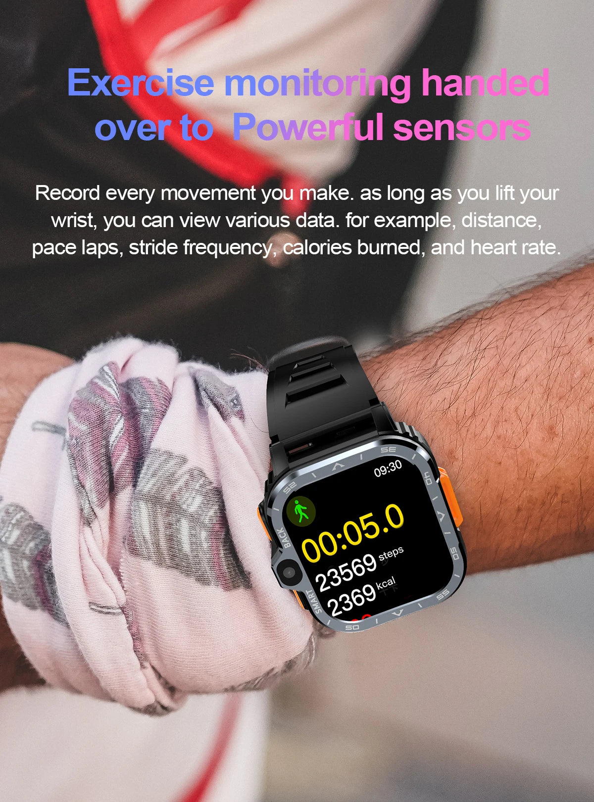 2024 Fitness Activity Tracker With Multiple Sport Modes/Heart Rate/Sleep Pedometer Smart Watch(Answer/Make Call)