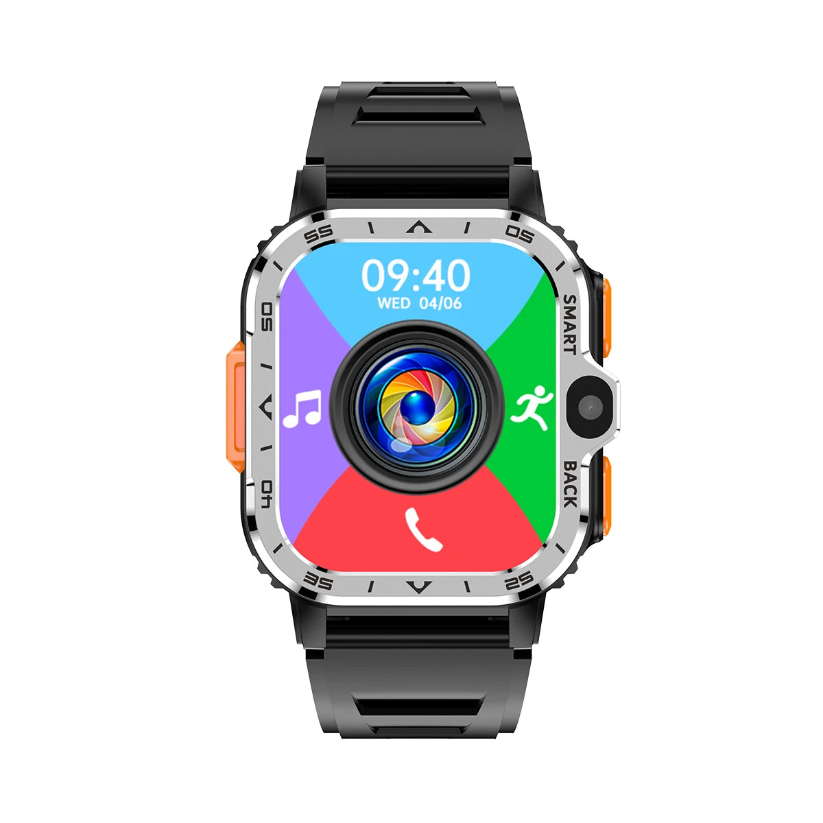 2024 Fitness Activity Tracker With Multiple Sport Modes/Heart Rate/Sleep Pedometer Smart Watch(Answer/Make Call)