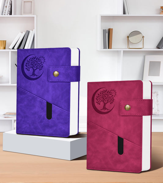 365 Page Thick Lined Journal Notebook for Men Women, A5 Leather Journals for Writing, Hardcover Notebooks for Work, School, Note Taking,Travel, Business,Personal Diary, College Ruled 5.9" x 8.4"