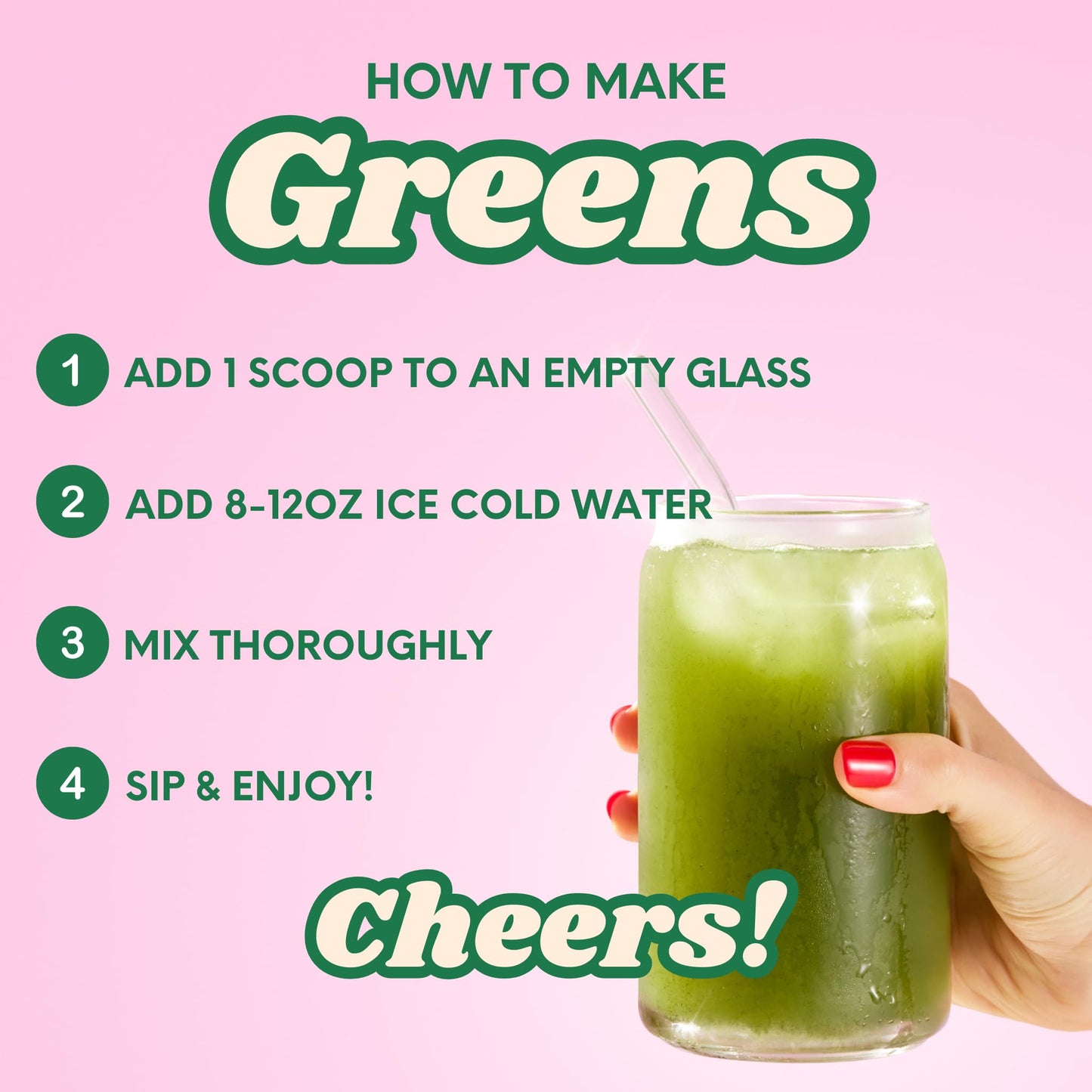 Kiala Nutrition Super Greens, Organic Greens Powder with Spirulina & Chlorella for Digestion, Gut Health, Immunity & Energy, Gluten Free, Vegan, Miami Vice + Watermelon Slush, 30 Servings Each