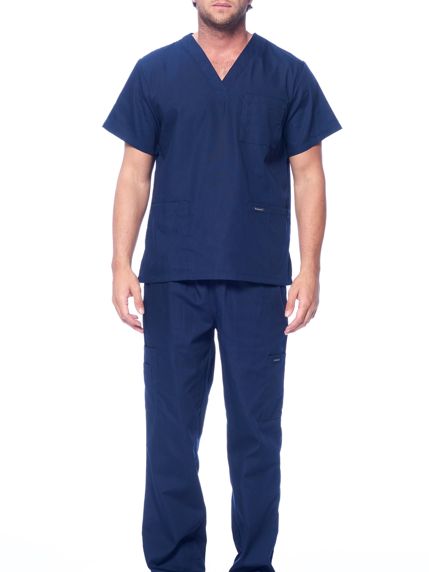 Medical Uniform Unisex Scrubs Set Scrub Top and Pants