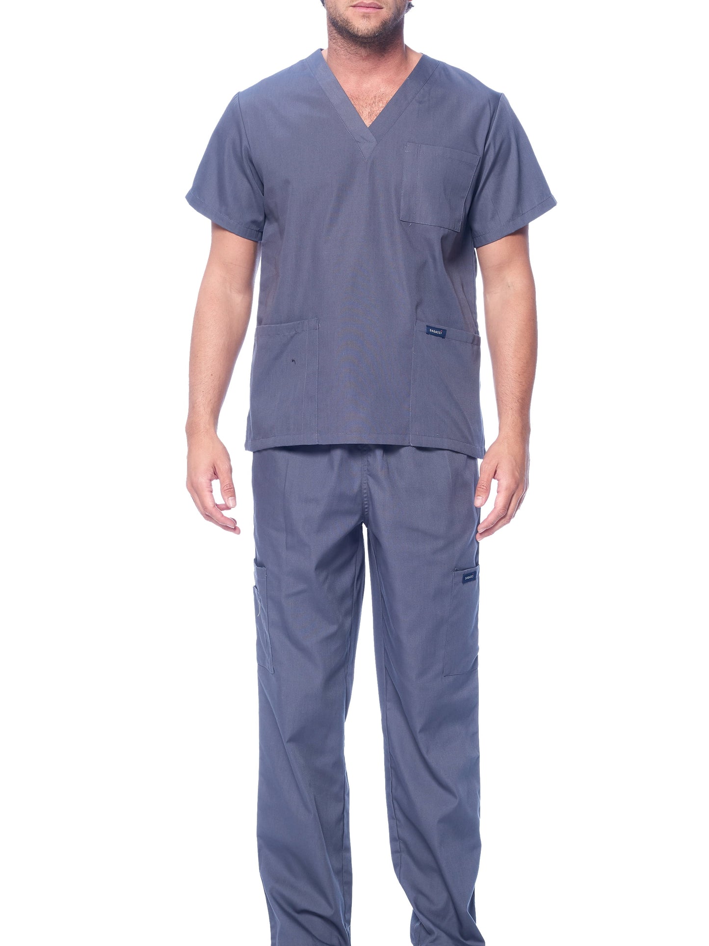 Medical Uniform Unisex Scrubs Set Scrub Top and Pants
