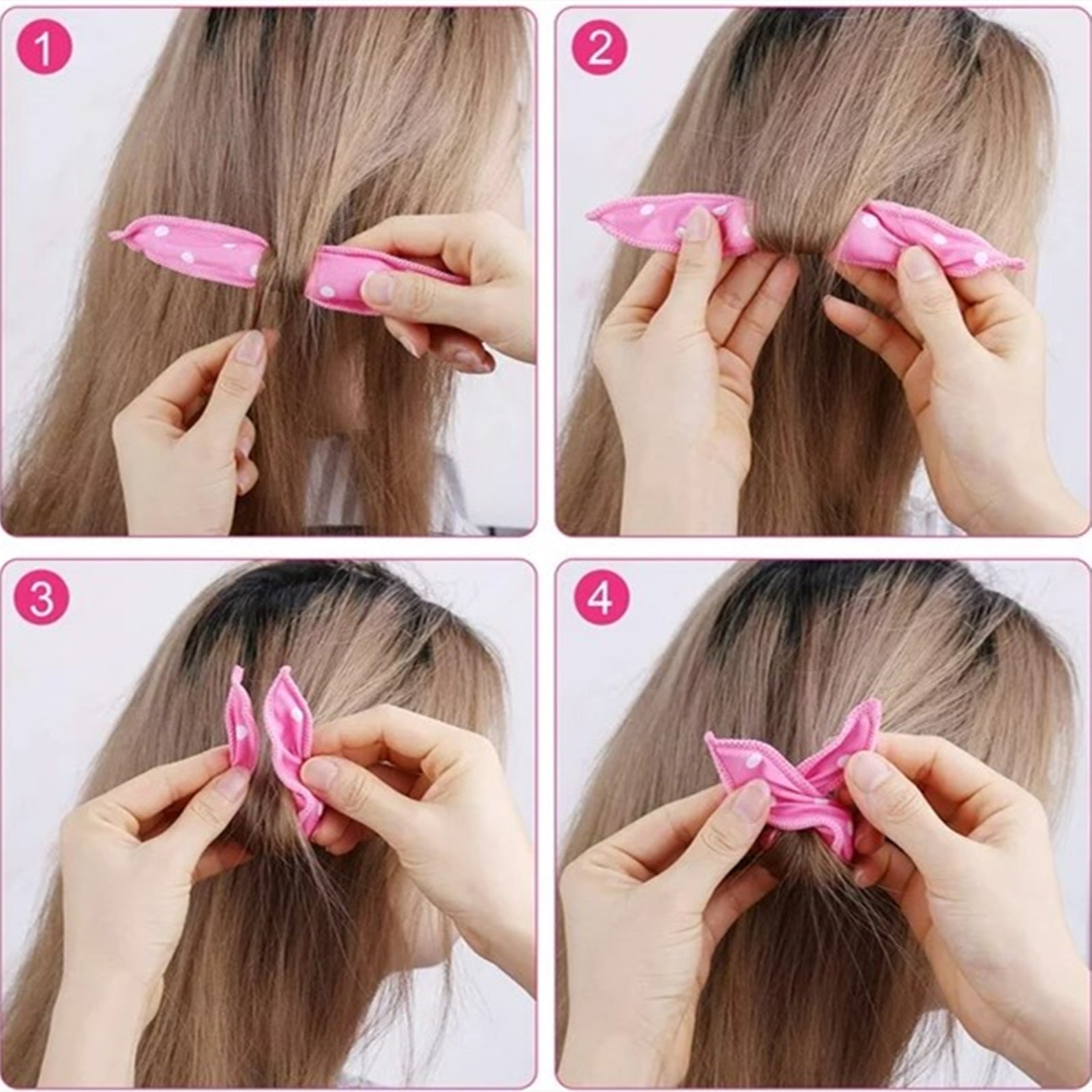 12 Pcs Hair Rollers Magic Night Sleep Foam Hair Curler Rollers DIY Sponge Hair Styling Rollers Tools
