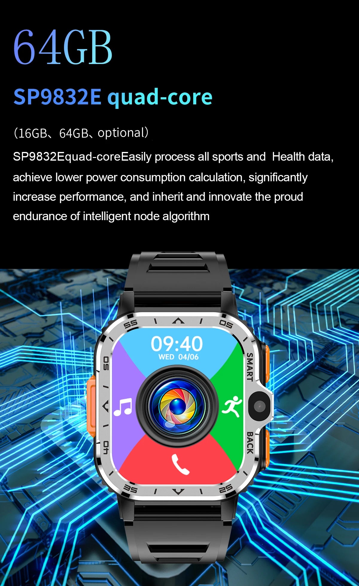 2024 Fitness Activity Tracker With Multiple Sport Modes/Heart Rate/Sleep Pedometer Smart Watch(Answer/Make Call)