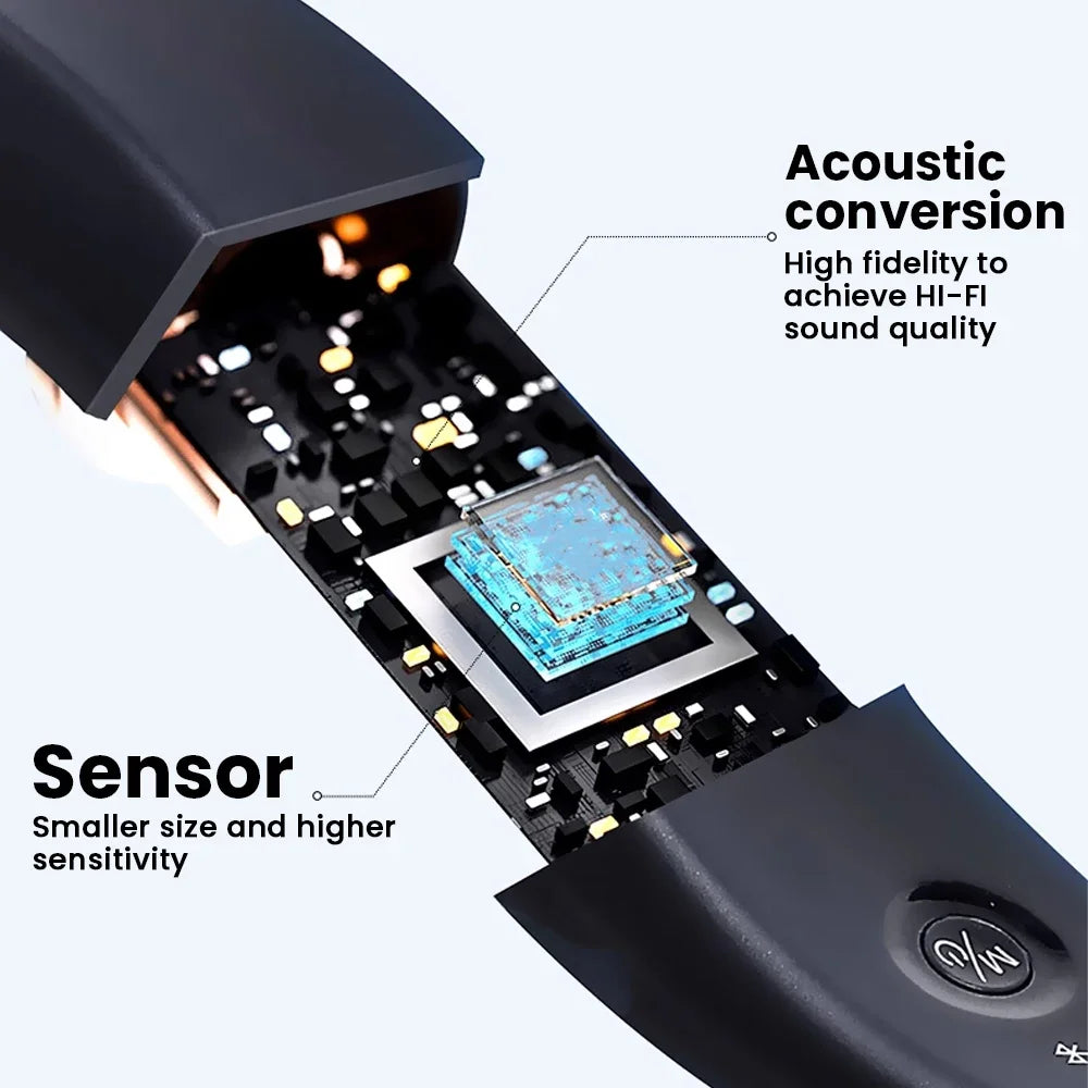 Digital Bluetooth Wireless Intelligent Electronic Stethoscope 40X Magnification for Clinics, Hospitals Record and Share Data