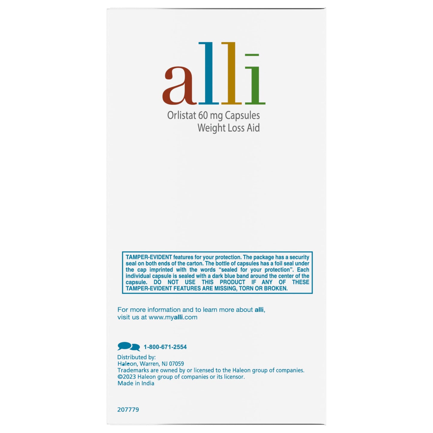 alli Diet Weight Loss Supplement Pills, Orlistat 60mg Capsules Starter Pack, Non prescription weight loss aid, 60 count(Pack of 1)