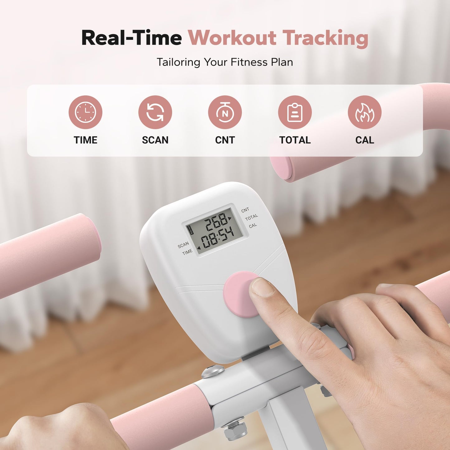 Squat Machine, MERACH R07 2 in 1 Squat Rowing Machine, Easy Setup & Foldable Exercise Equipment, Glute Trainer Machine, Glutes & Leg Home Workout Machine