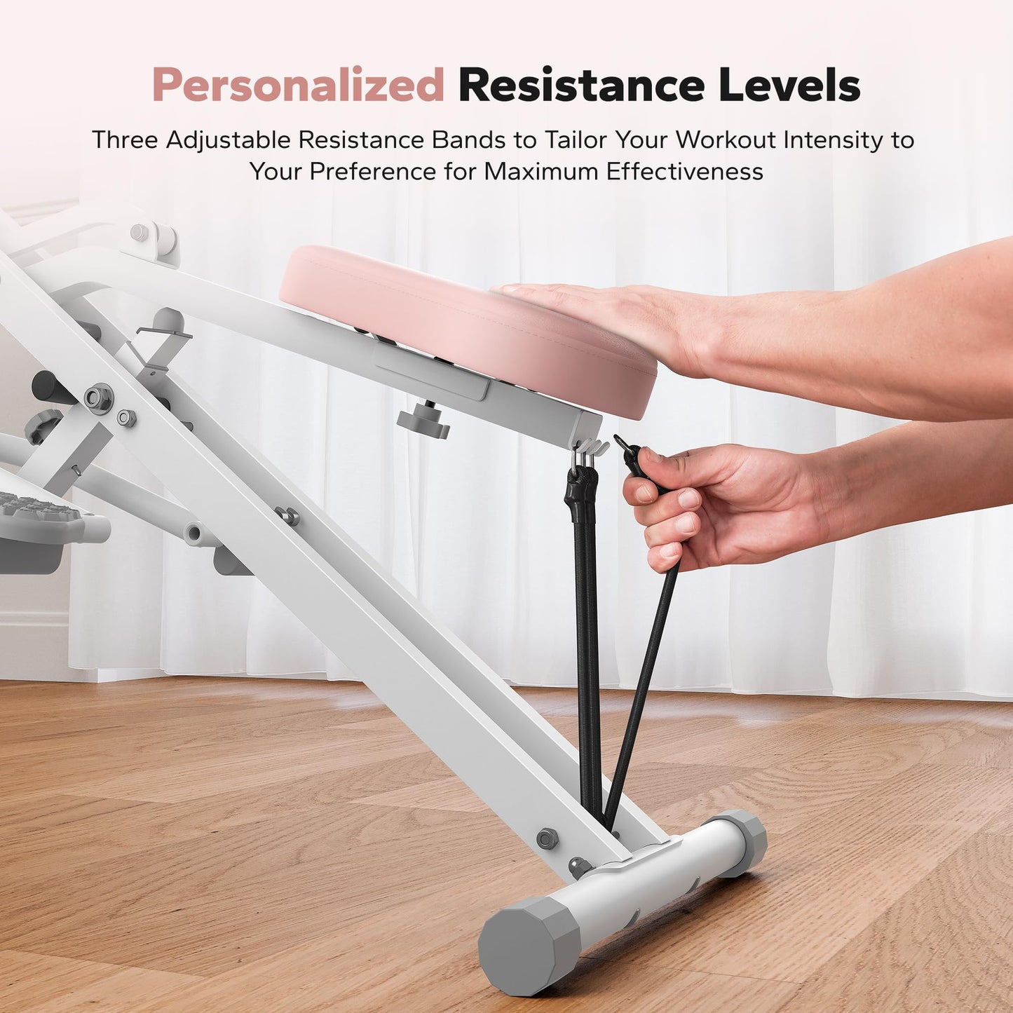 Squat Machine, MERACH R07 2 in 1 Squat Rowing Machine, Easy Setup & Foldable Exercise Equipment, Glute Trainer Machine, Glutes & Leg Home Workout Machine
