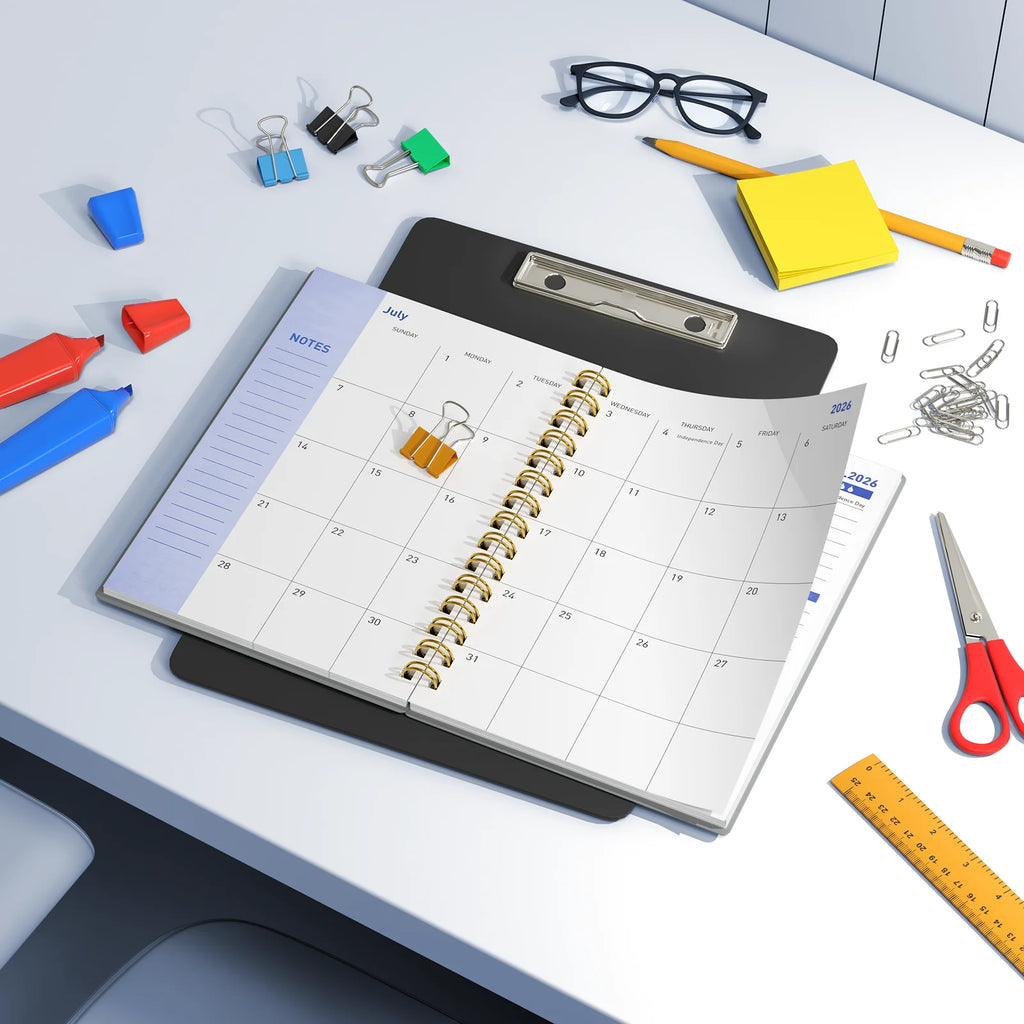 2026-2027 Planner - Jan. 2026 - Jun. 2027 , 5.6" X 8.2" Monthly Planners & Appointment Book with Elastic Book Band, Monthly Tabs