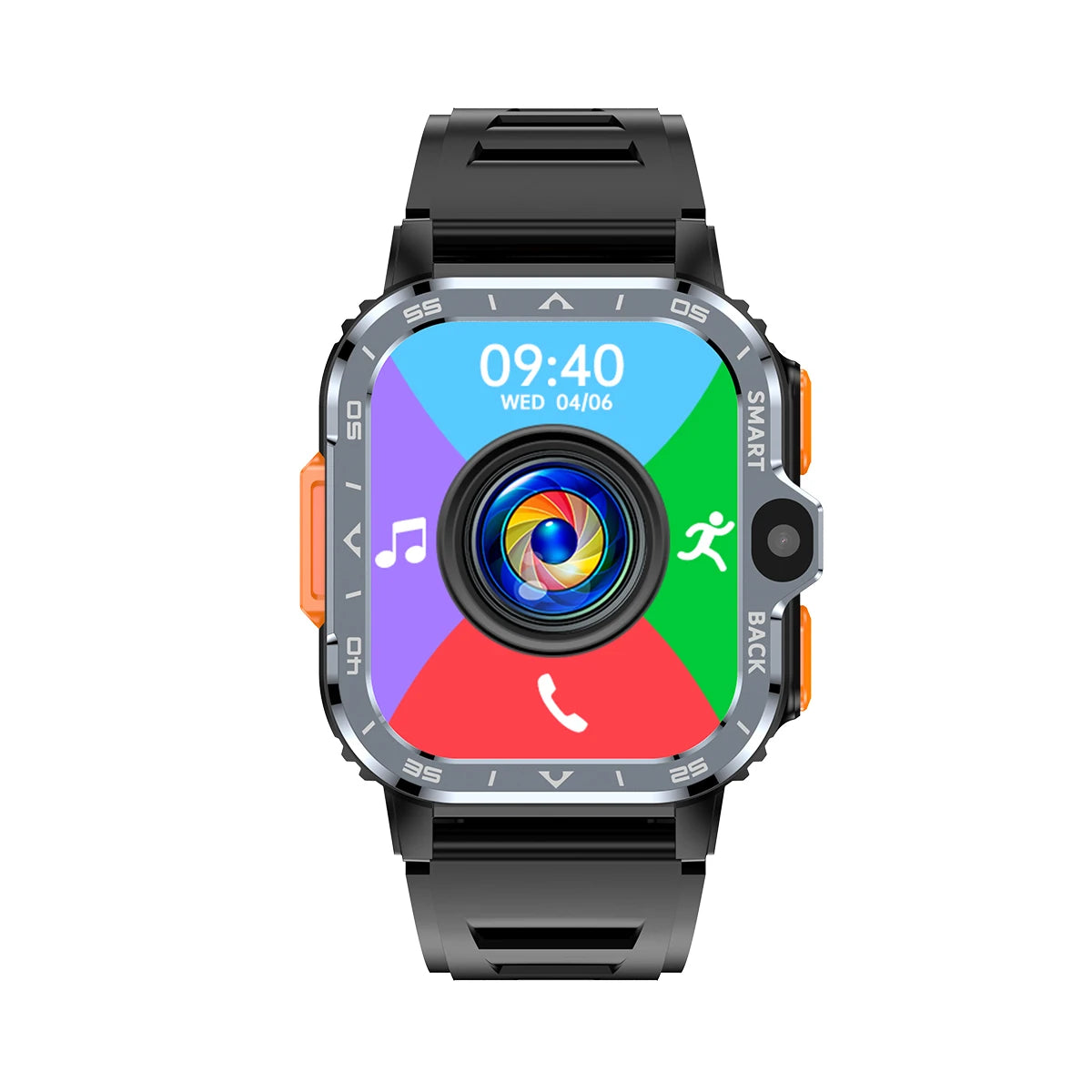2024 Fitness Activity Tracker With Multiple Sport Modes/Heart Rate/Sleep Pedometer Smart Watch(Answer/Make Call)