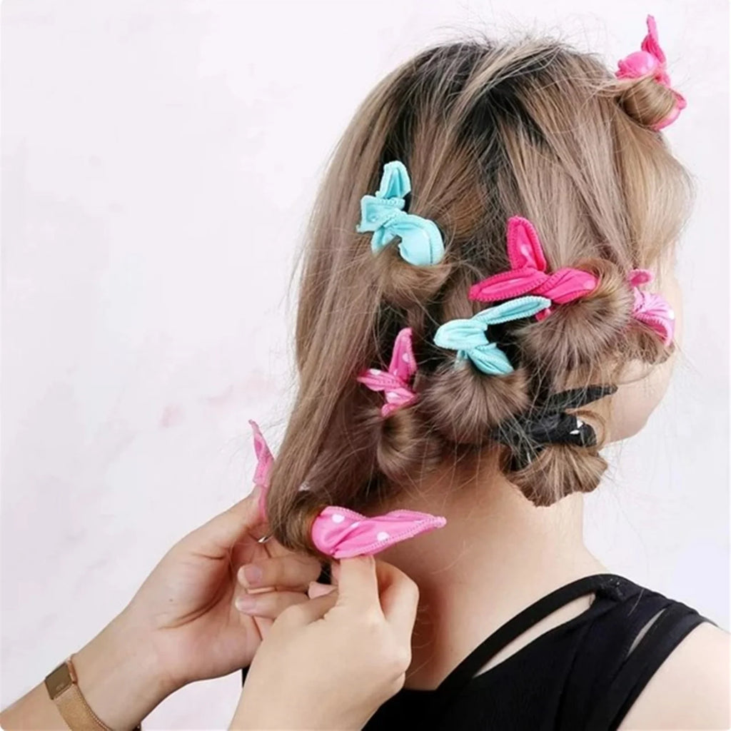 12 Pcs Hair Rollers Magic Night Sleep Foam Hair Curler Rollers DIY Sponge Hair Styling Rollers Tools