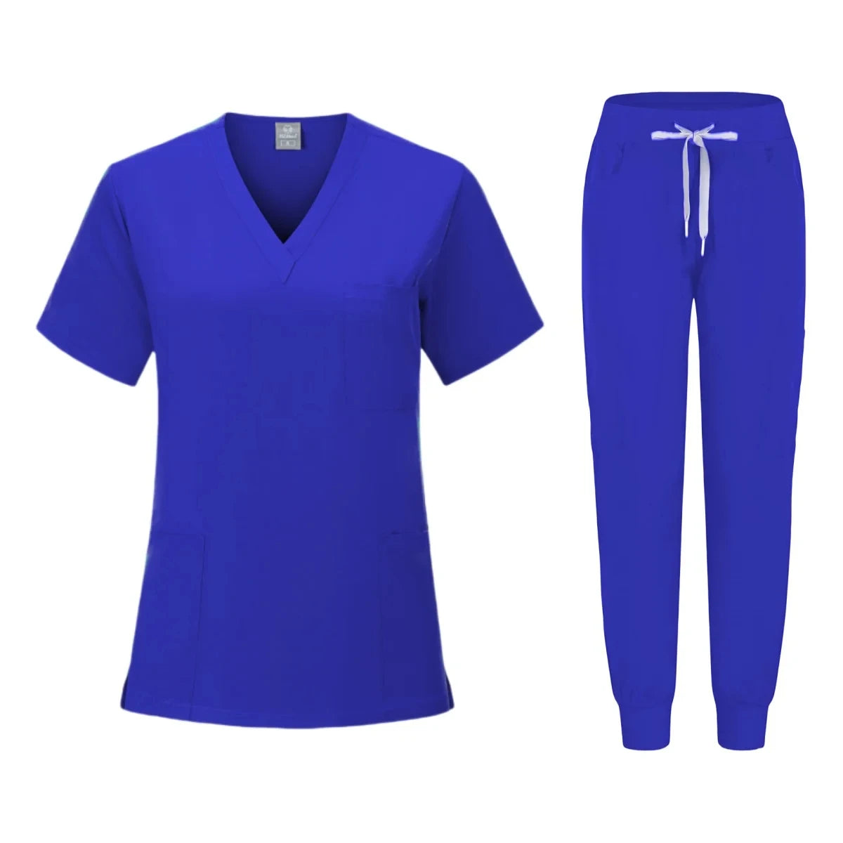 Hot Sale anti Wrinkle Washable Soft Fabric Nurse Scrubs Hospital Uniform Medical Scrubs Women Jogger Scrubs Sets Pair