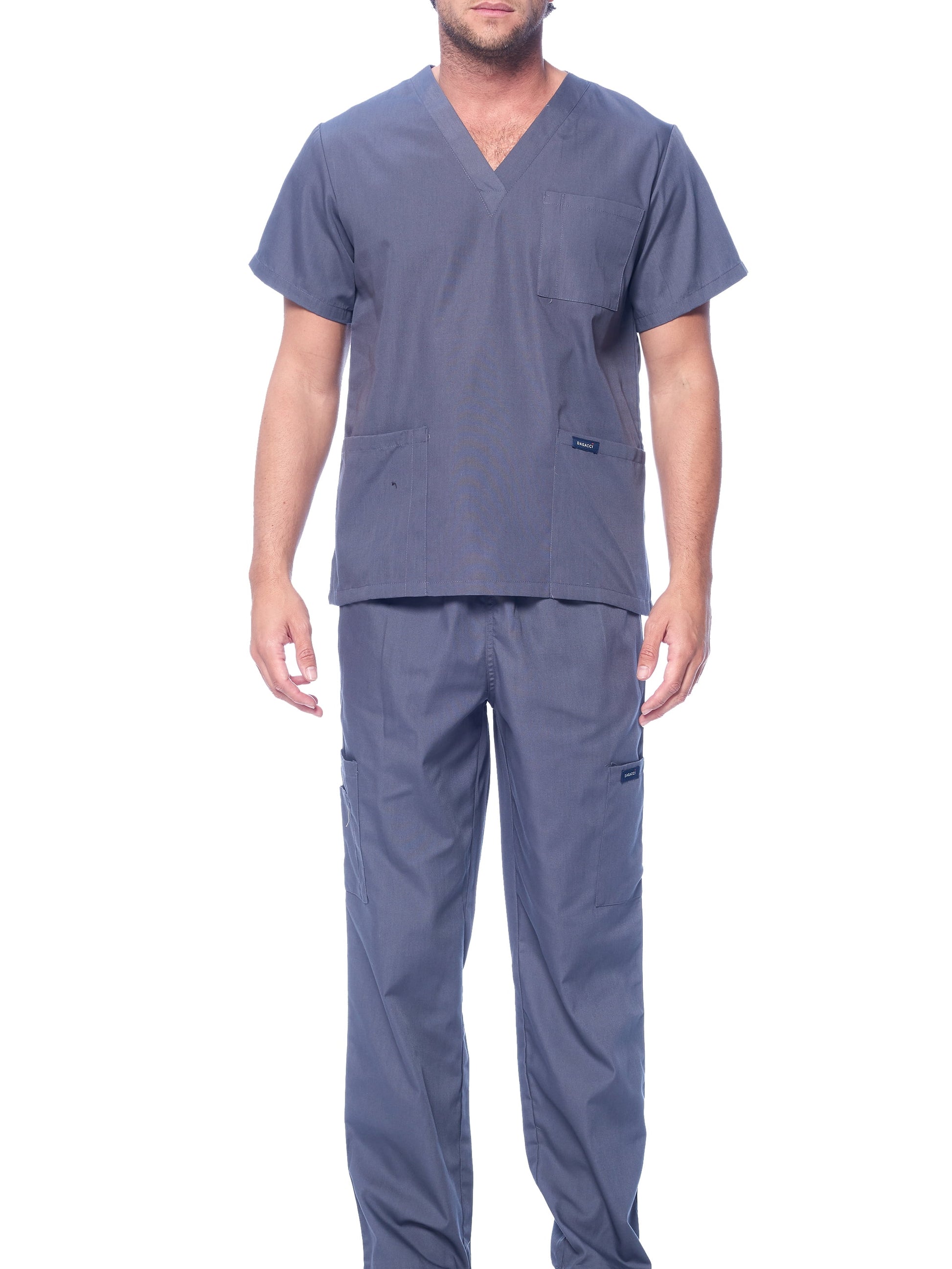 Medical Uniform Unisex Scrubs Set Scrub Top and Pants