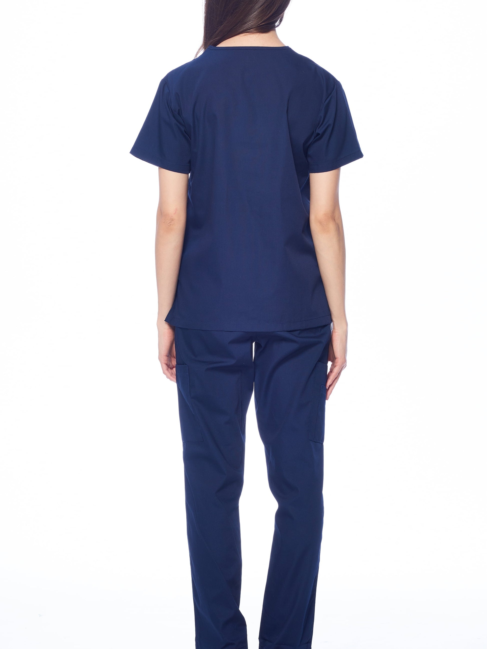 Medical Uniform Unisex Scrubs Set Scrub Top and Pants