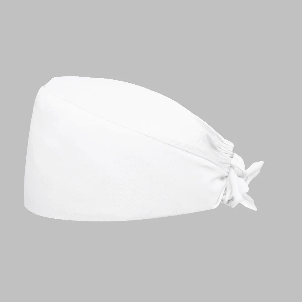 Wholesale Solid Color Surgical Hats Bandage Nursing Scrubs Hat Beautician Working Nurse Cap Hats Lab Medical Women Scrubs Cap