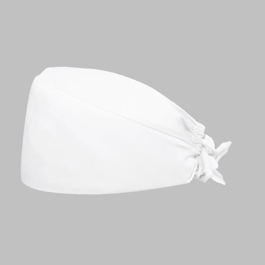 Wholesale Solid Color Surgical Hats Bandage Nursing Scrubs Hat Beautician Working Nurse Cap Hats Lab Medical Women Scrubs Cap