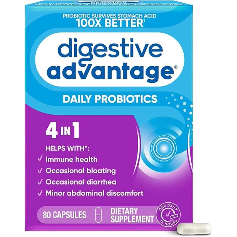 Daily Probiotic Capsules, 30 Ct (Pack of 3)