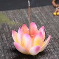 Handmade Lotus Aromatherapy Stove, Home Decoration Accessories Powder Flower Aromatherapy Stand Aromatherapy Diffuser