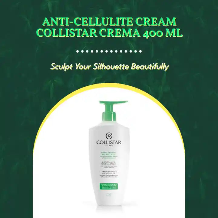 Anti-Cellulite Cream Collistar Crema 400 ml by@Outfy